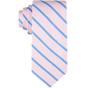 Tommy Hilfiger Men Oxford Stripe Tie Pink